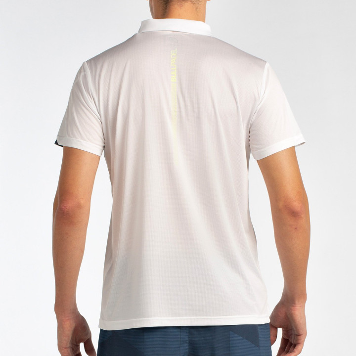 BULLPADEL LUCIR WHITE POLO SHIRT