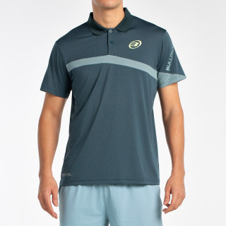tienda de padel Madrid, tienda de padel online, tienda de padel españa, tienda de padel en linea, POLO BULLPADEL LUCIR VERDE OSC