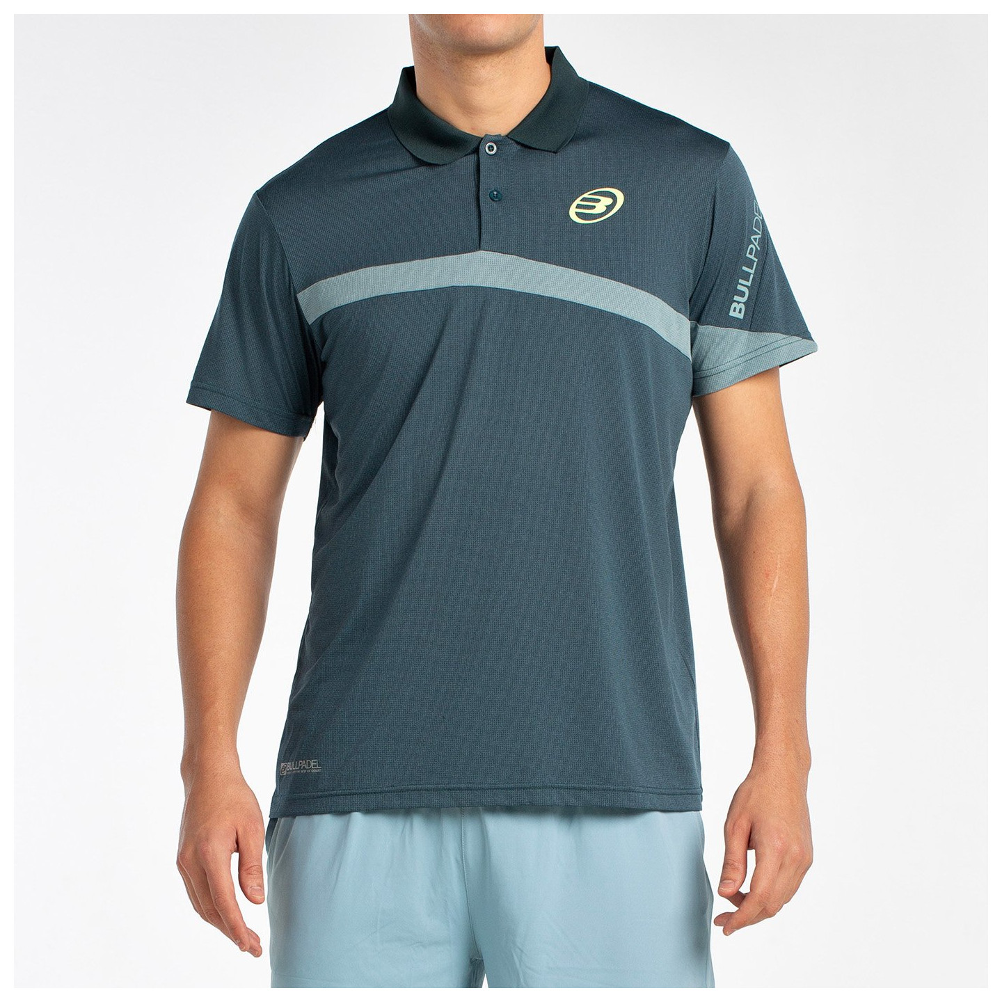 BULLPADEL LUCIR DARK GREEN VIGORE POLO SHIRT