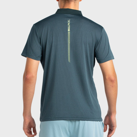 tienda de padel Madrid, tienda de padel online, tienda de padel españa, tienda de padel en linea, POLO BULLPADEL LUCIR VERDE OSC