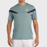 tienda de padel Madrid, tienda de padel online, tienda de padel españa, tienda de padel en linea, CAMISETA BULLPADEL LYN VERDE A