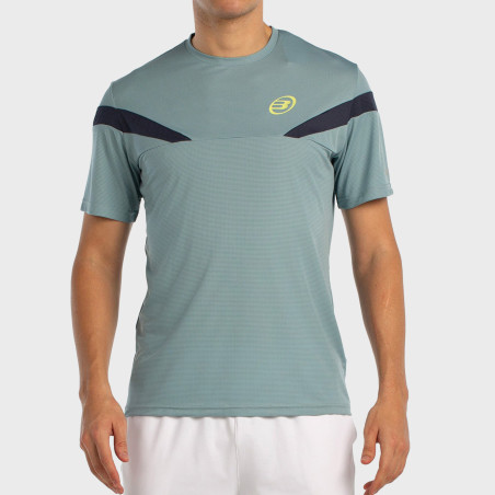 tienda de padel Madrid, tienda de padel online, tienda de padel españa, tienda de padel en linea, CAMISETA BULLPADEL LYN VERDE A