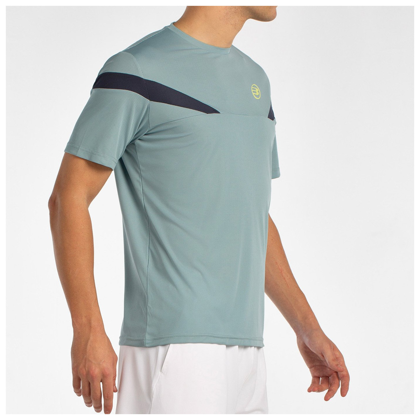 T-SHIRT BULLPADEL LYN BLEU VERT