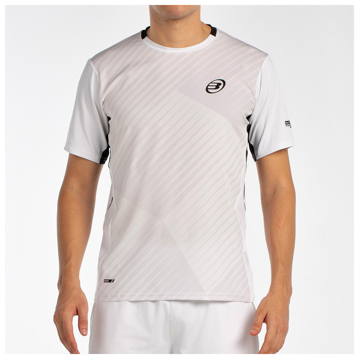 tienda de padel Madrid, tienda de padel online, tienda de padel españa, tienda de padel en linea, CAMISETA BULLPADEL MALMOK BLAN