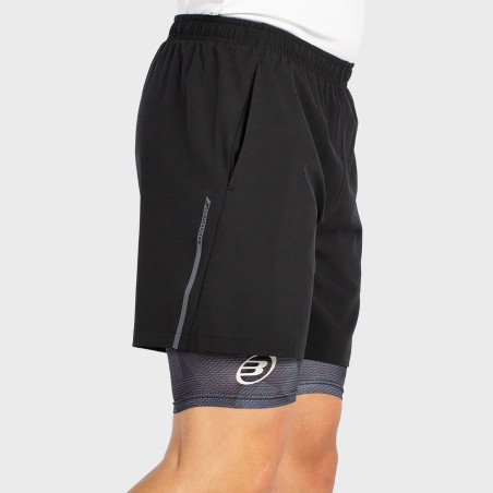 SHORTS BULLPADEL MANZAN NERO