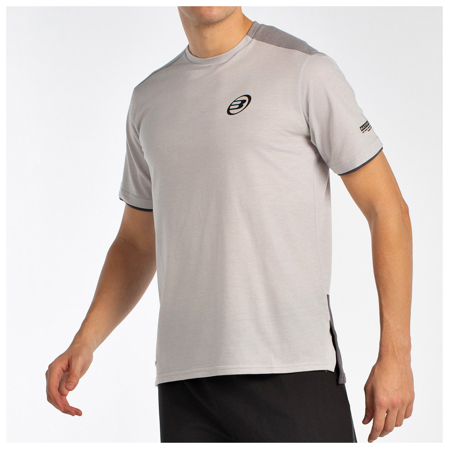 tienda de padel Madrid, tienda de padel online, tienda de padel españa, tienda de padel en linea, CAMISETA BULLPADEL MARSIC BLAN