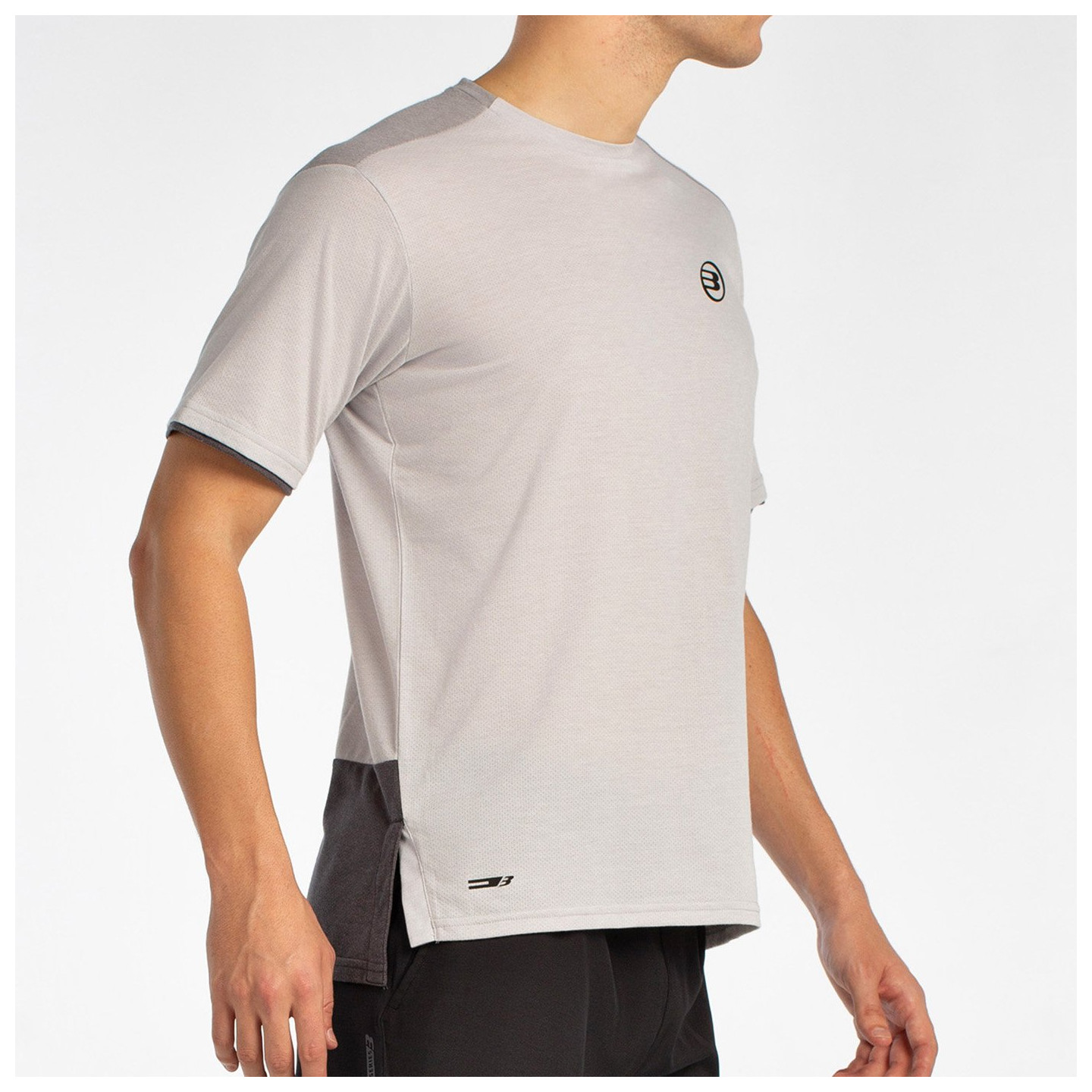 tienda de padel Madrid, tienda de padel online, tienda de padel españa, tienda de padel en linea, CAMISETA BULLPADEL MARSIC BLAN