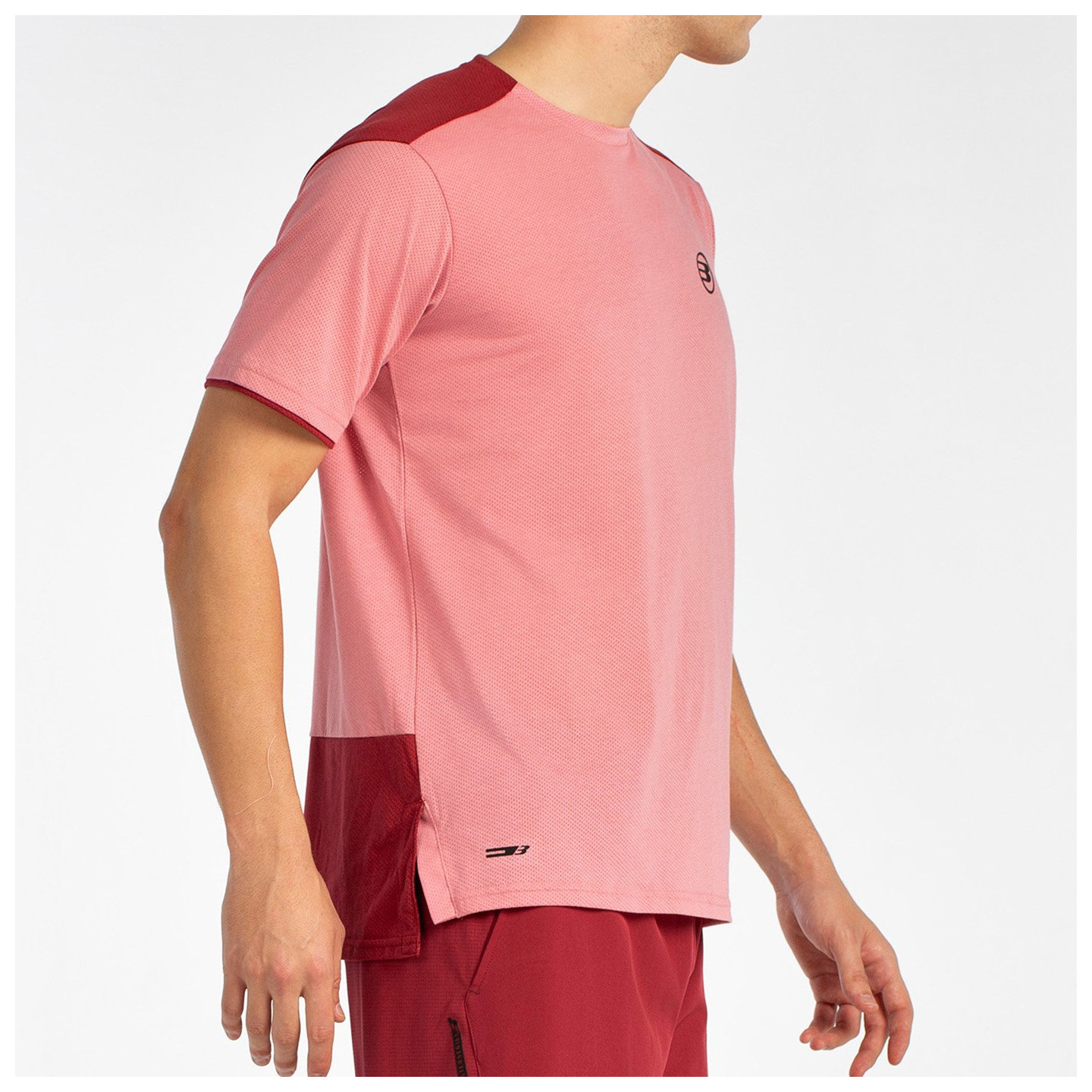 T-SHIRT BULLPADEL MARSIC MÉLANGE D'HIBISCUS