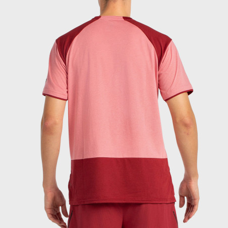 T-SHIRT BULLPADEL MARSIC MÉLANGE D'HIBISCUS