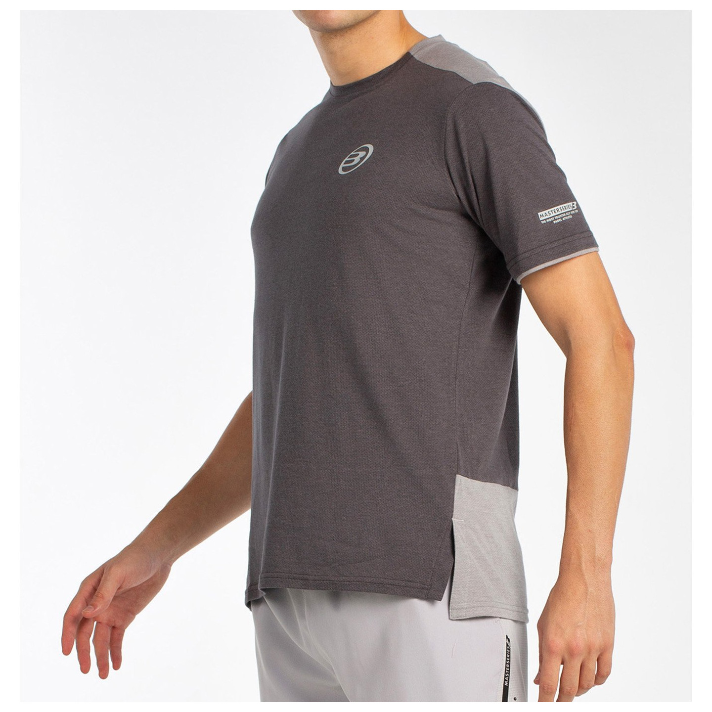 tienda de padel Madrid, tienda de padel online, tienda de padel españa, tienda de padel en linea, CAMISETA BULLPADEL MARSIC NEGR