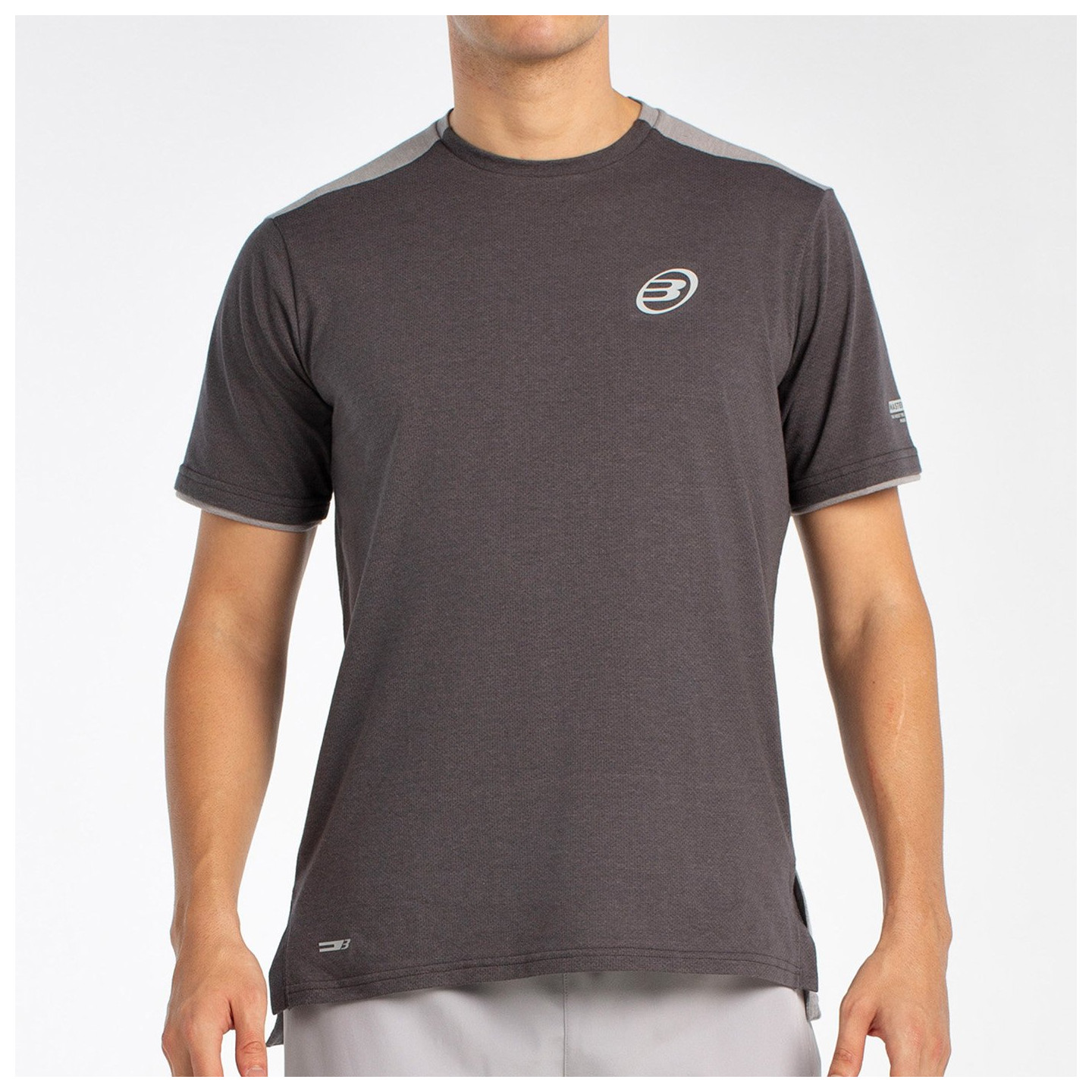 tienda de padel Madrid, tienda de padel online, tienda de padel españa, tienda de padel en linea, CAMISETA BULLPADEL MARSIC NEGR