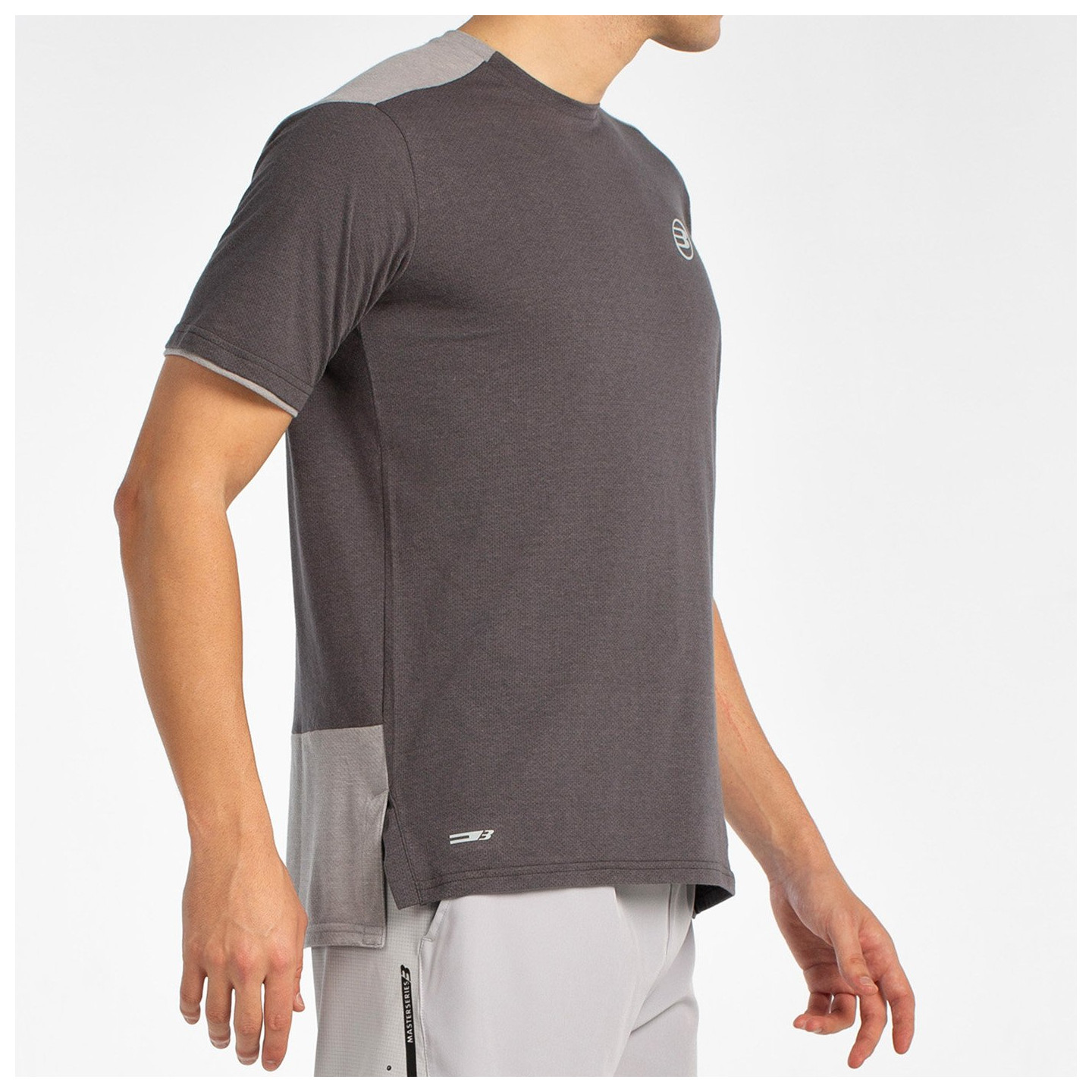 tienda de padel Madrid, tienda de padel online, tienda de padel españa, tienda de padel en linea, CAMISETA BULLPADEL MARSIC NEGR