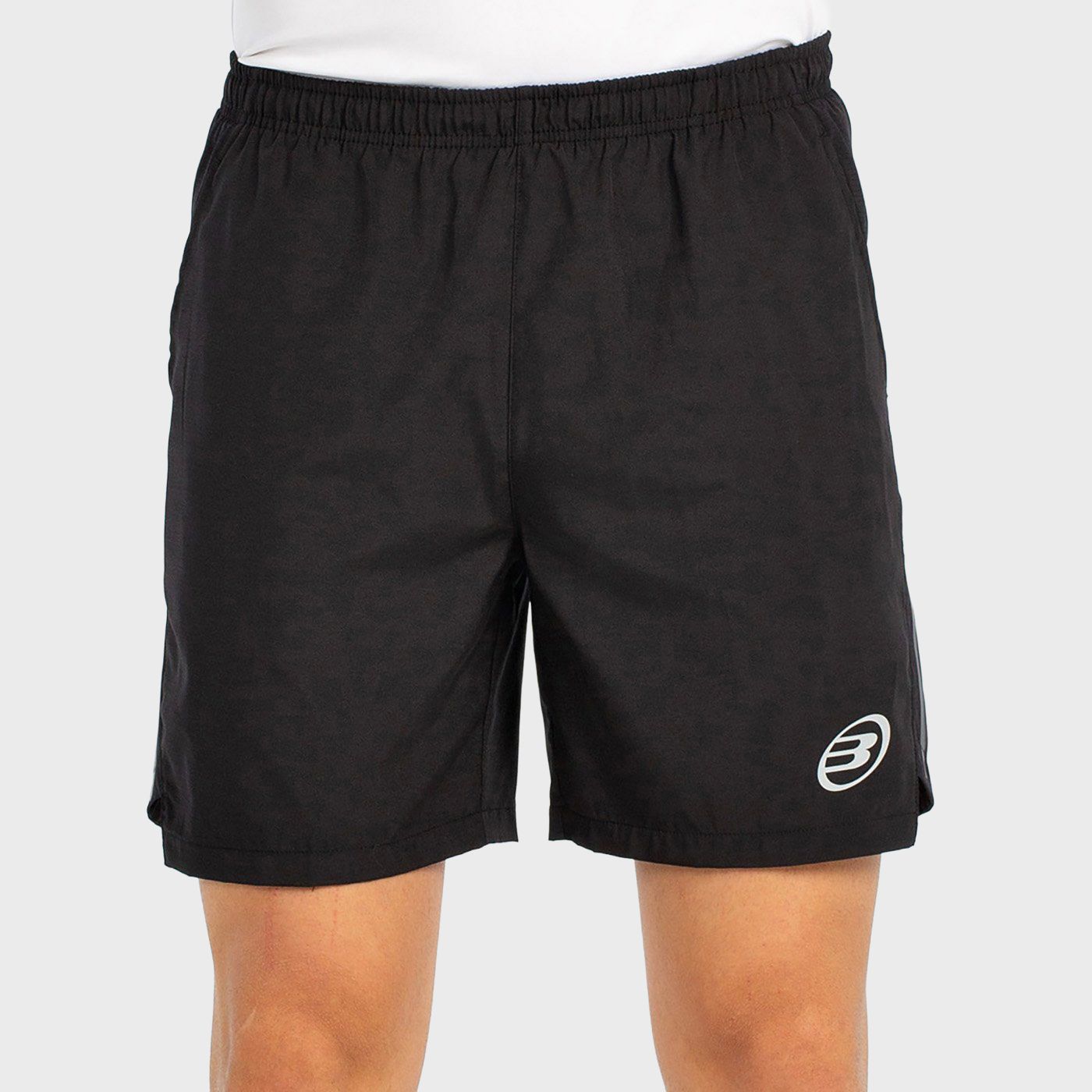 tienda de padel Madrid, tienda de padel online, tienda de padel españa, tienda de padel en linea, SHORT BULLPADEL MAZARI NEGRO