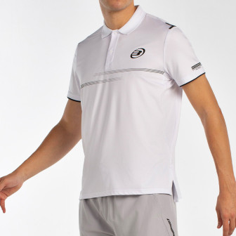 BULLPADEL MENKAR WHITE POLO SHIRT