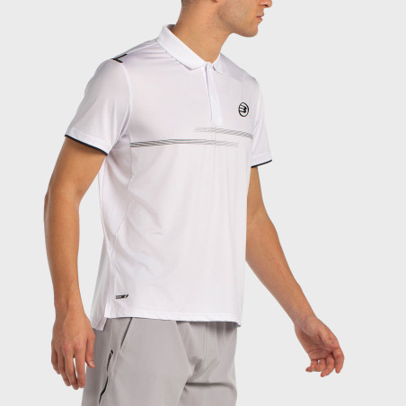 BULLPADEL MENKAR WHITE POLO SHIRT