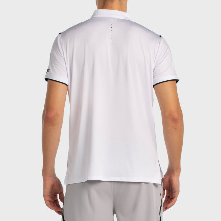 BULLPADEL MENKAR WHITE POLO SHIRT