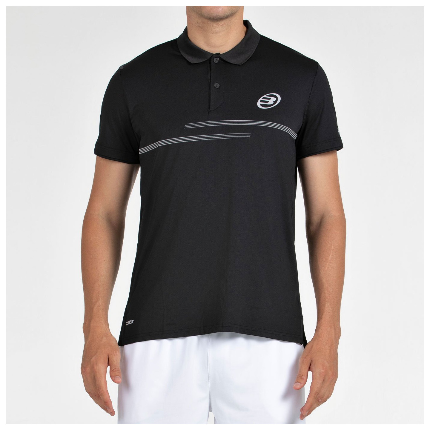 POLO BULLPADEL MENKAR NOIR