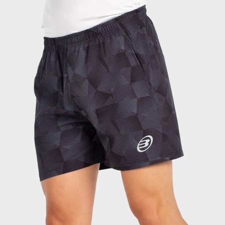 tienda de padel Madrid, tienda de padel online, tienda de padel españa, tienda de padel en linea, SHORT BULLPADEL MONCH NEGRO