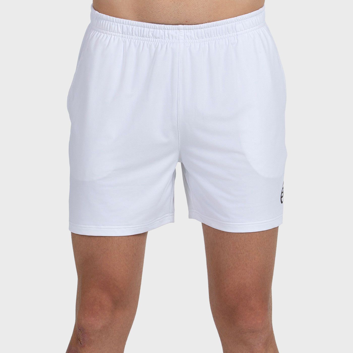 tienda de padel Madrid, tienda de padel online, tienda de padel españa, tienda de padel en linea, SHORT BULLPADEL MONFOR BLANCO