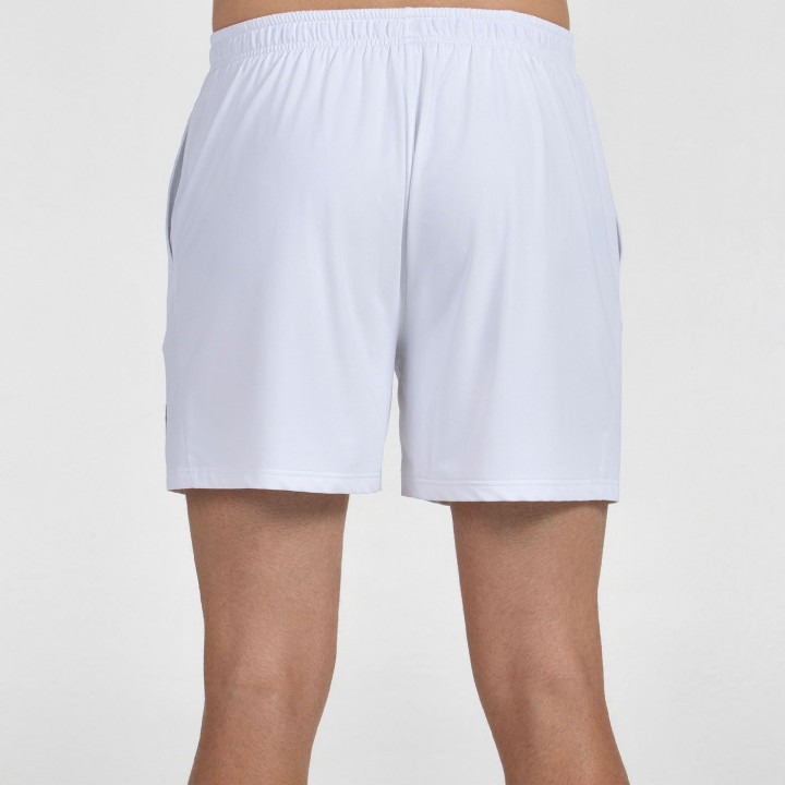 tienda de padel Madrid, tienda de padel online, tienda de padel españa, tienda de padel en linea, SHORT BULLPADEL MONFOR BLANCO