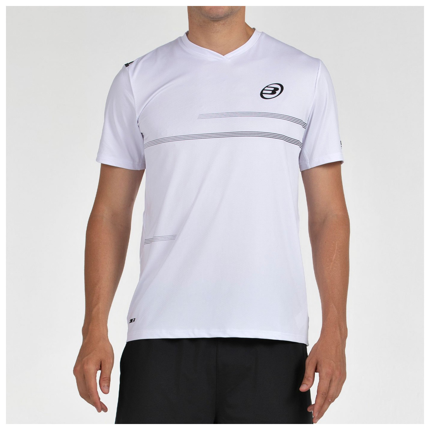 T-SHIRT BLANC BULLPADEL MONTUNO