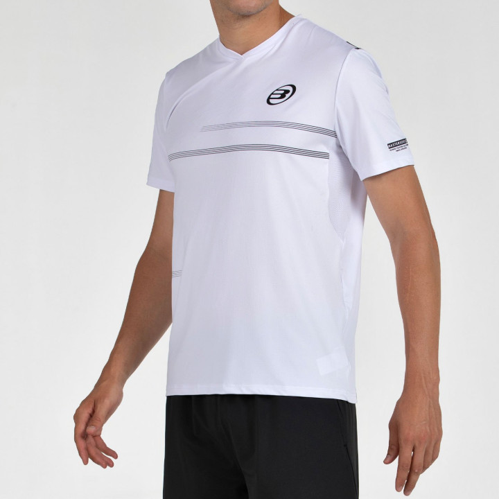 tienda de padel Madrid, tienda de padel online, tienda de padel españa, tienda de padel en linea, CAMISETA BULLPADEL MONTUNO BLA