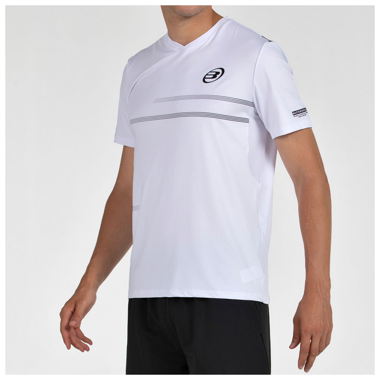T-SHIRT BLANC BULLPADEL MONTUNO