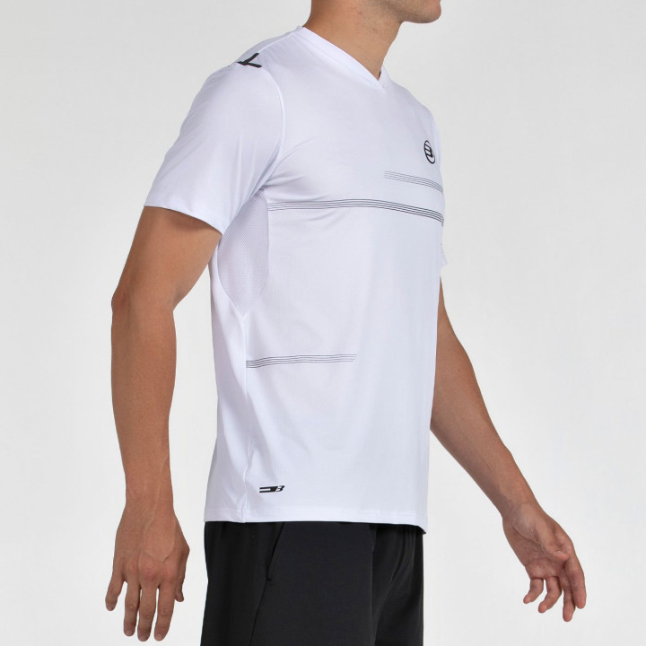T-SHIRT BLANC BULLPADEL MONTUNO