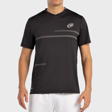 tienda de padel Madrid, tienda de padel online, tienda de padel españa, tienda de padel en linea, CAMISETA BULLPADEL MONTUNO NEG