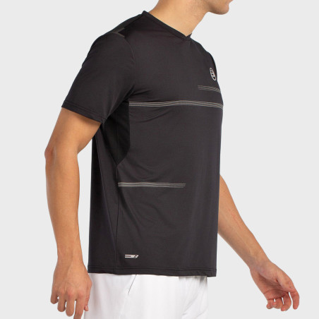 BULLPADEL MONTUNO BLACK T-SHIRT