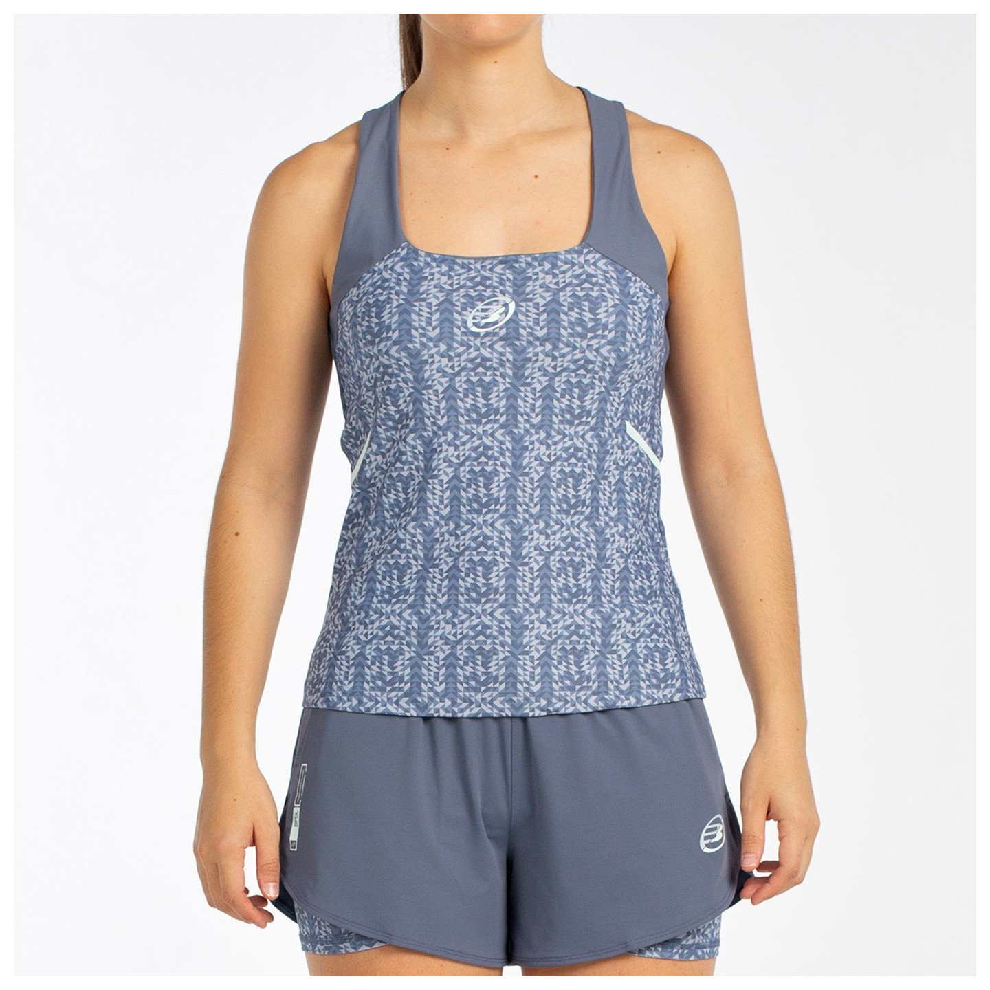 tienda de padel Madrid, tienda de padel online, tienda de padel españa, tienda de padel en linea, CAMISETA BULLPADEL OILOS AZUL 