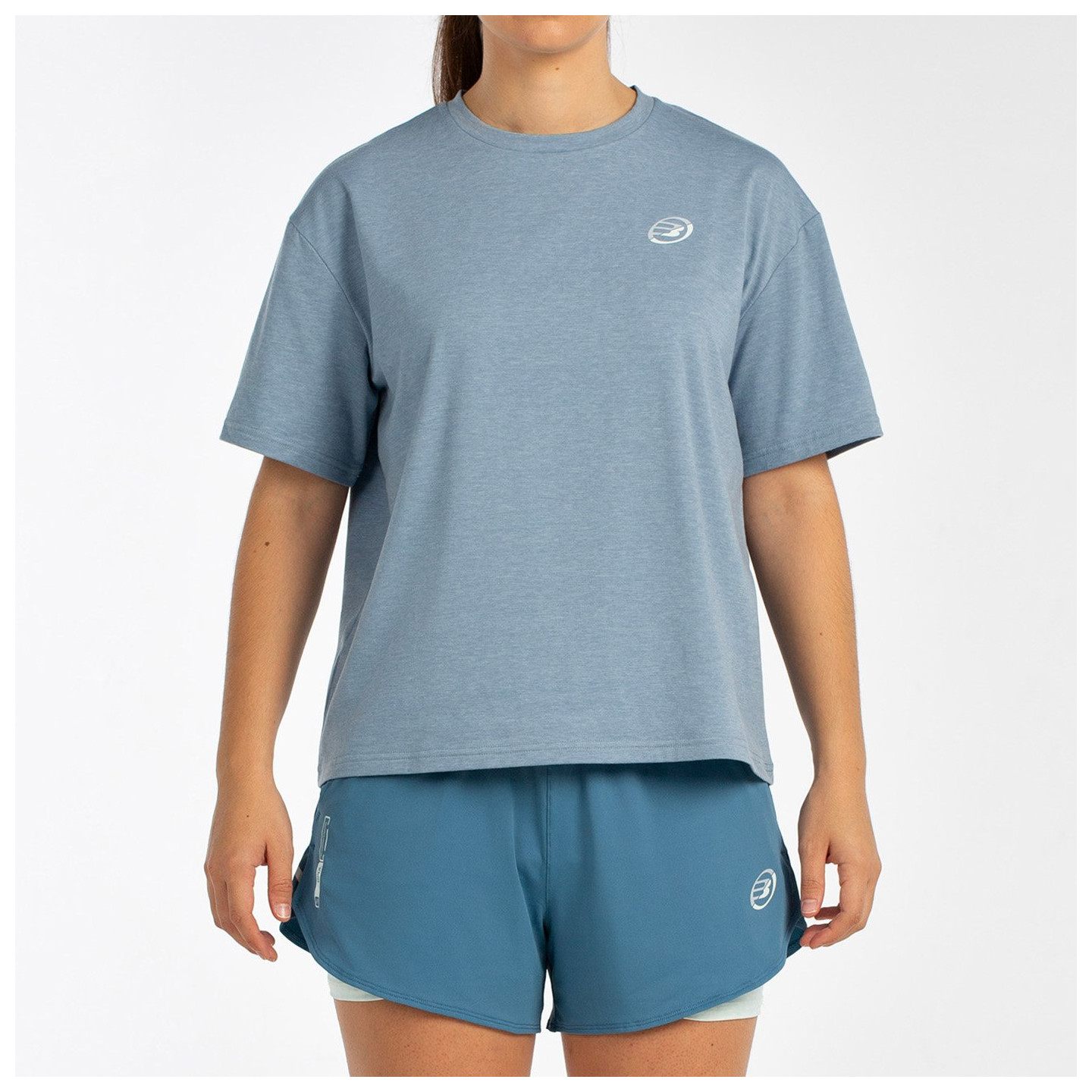 tienda de padel Madrid, tienda de padel online, tienda de padel españa, tienda de padel en linea, CAMISETA BULLPADEL OYEME AZUL 