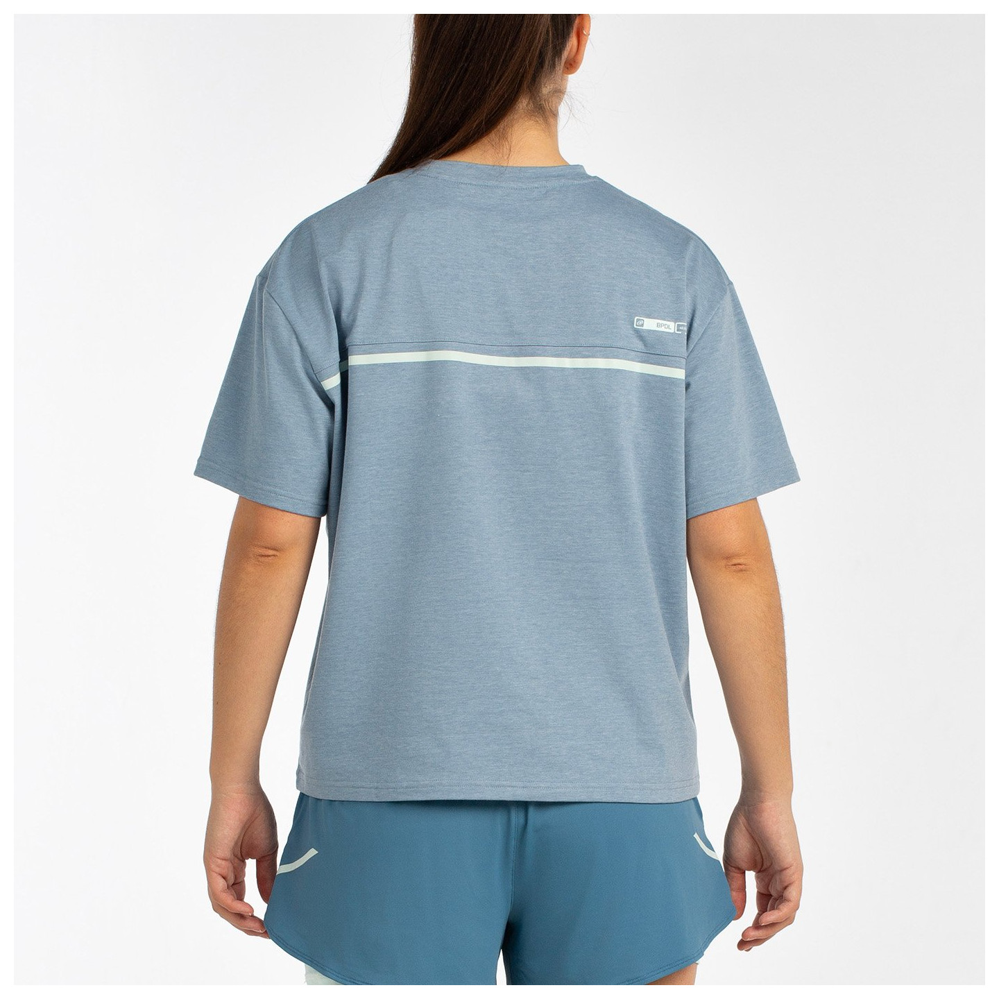 tienda de padel Madrid, tienda de padel online, tienda de padel españa, tienda de padel en linea, CAMISETA BULLPADEL OYEME AZUL 