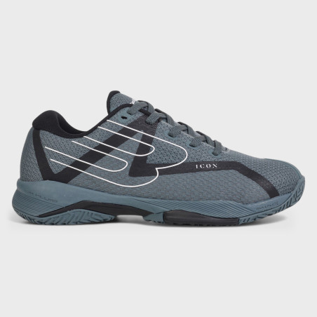 SCARPE BULLPADEL ICON 25I BIANCA GRIGIO SCURO