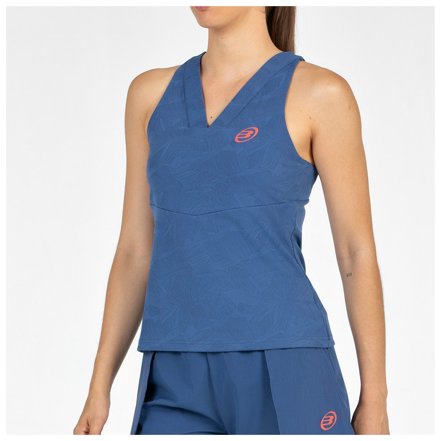 tienda de padel Madrid, tienda de padel online, tienda de padel españa, tienda de padel en linea, CAMISETA BULLPADEL CORTEGA AZU