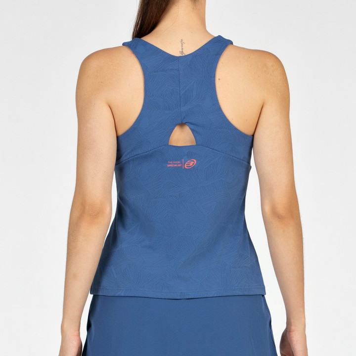 T-SHIRT BULLPADEL CORTEGA OMBRE BLEU