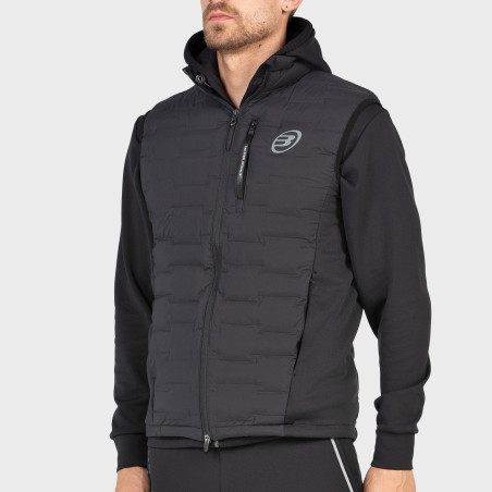 GILET BULLPADEL BARDA NERO