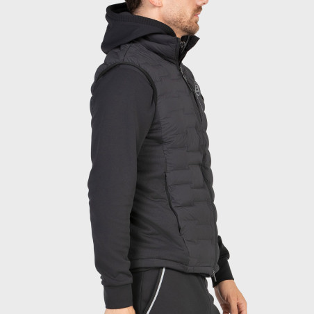 GILET BULLPADEL BARDA NERO