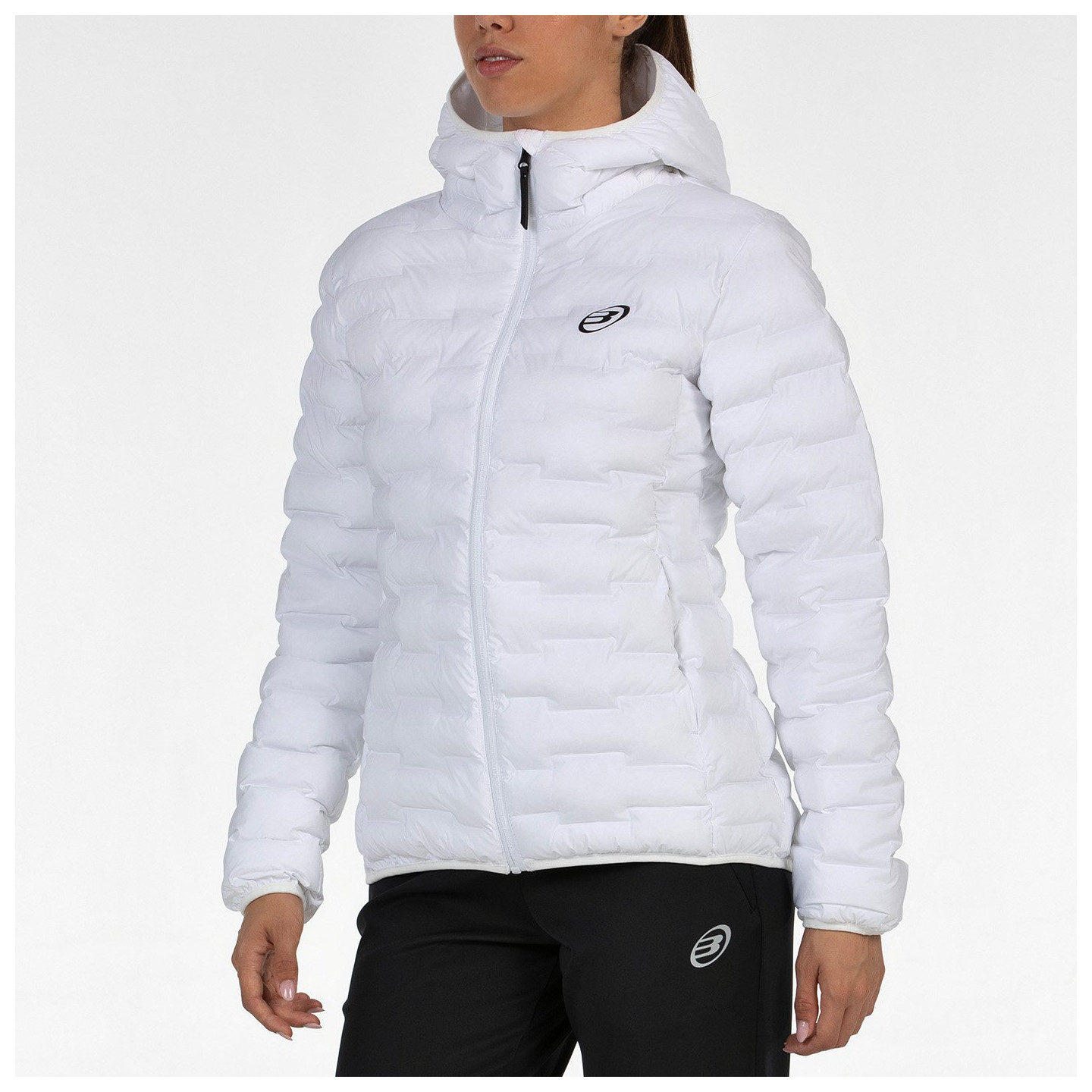 tienda de padel Madrid, tienda de padel online, tienda de padel españa, tienda de padel en linea, ANORAK BULLPADEL BENEVI BLANCO