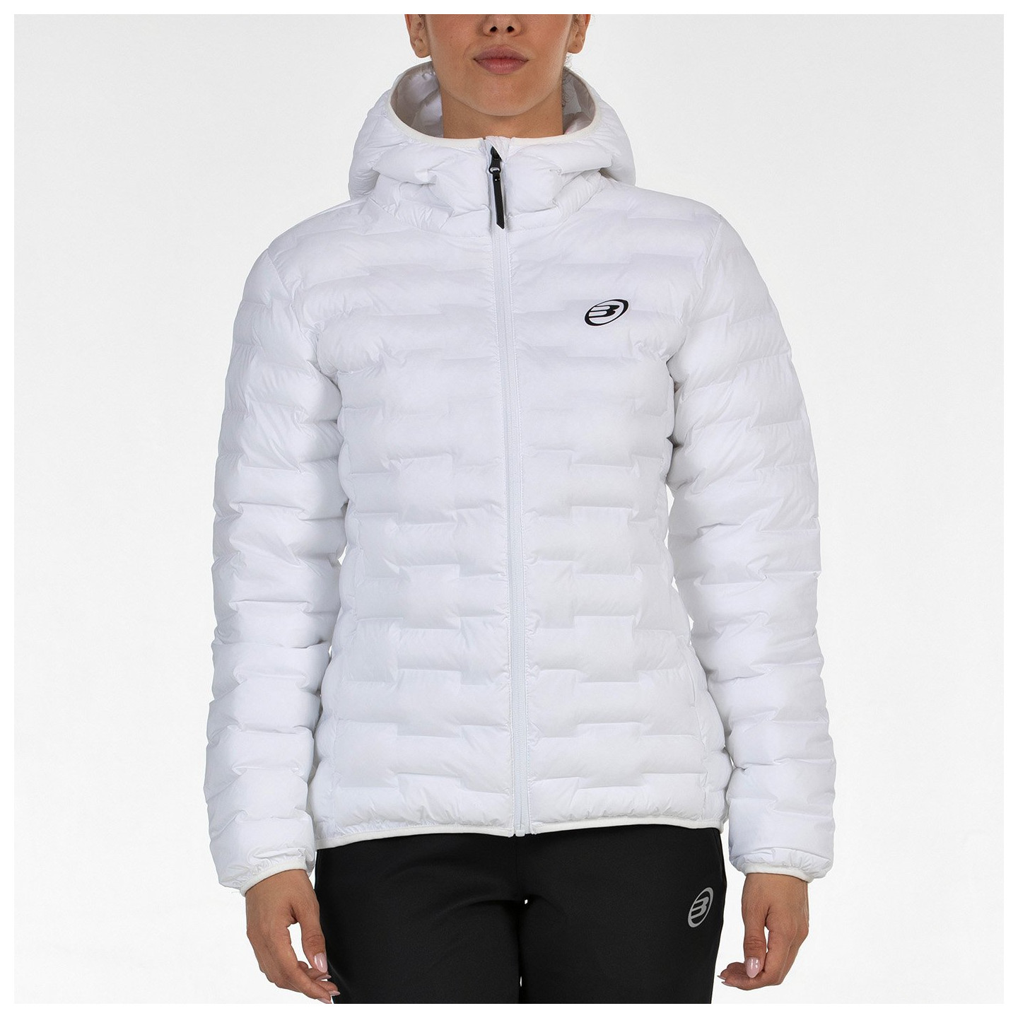 tienda de padel Madrid, tienda de padel online, tienda de padel españa, tienda de padel en linea, ANORAK BULLPADEL BENEVI BLANCO