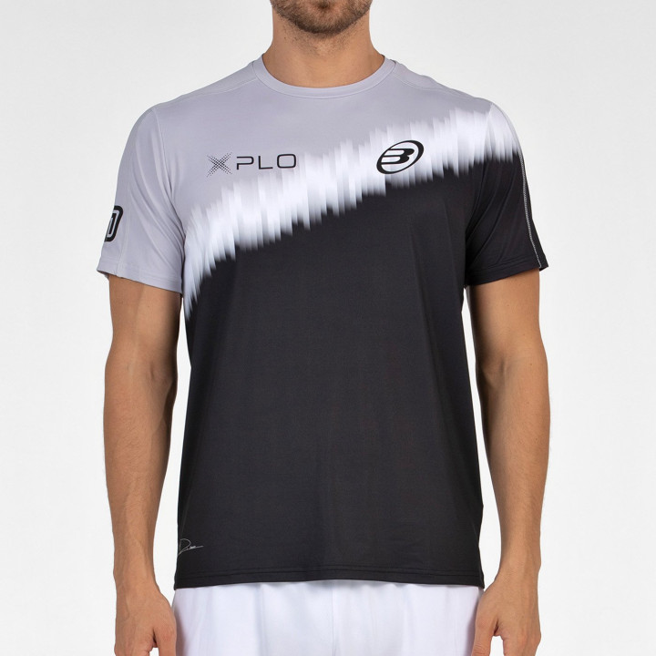 T-SHIRT BULLPADEL DI NENNO 25I BLACK