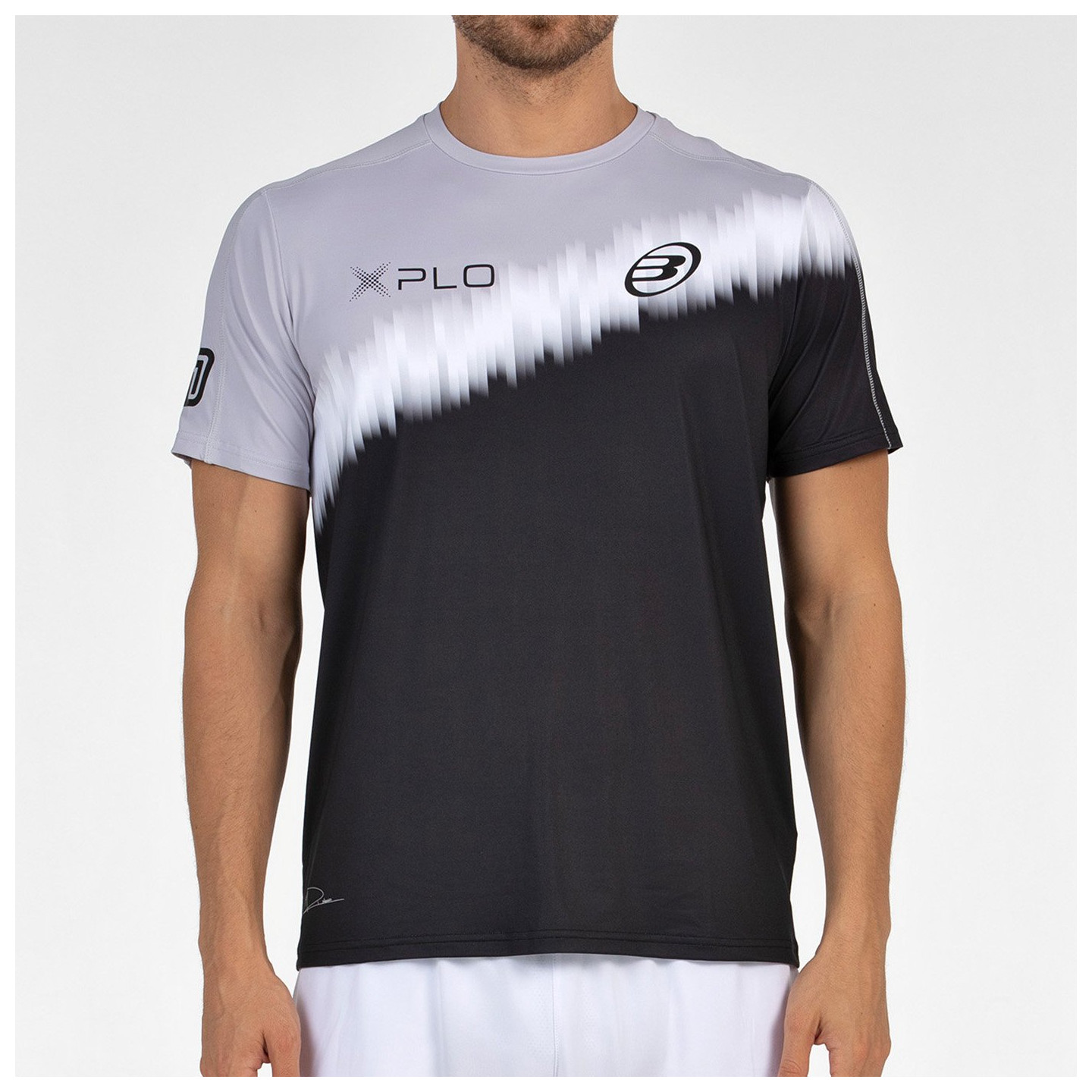 T-SHIRT BULLPADEL DI NENNO 25I NERO