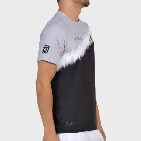 T-SHIRT BULLPADEL DI NENNO 25I BLACK