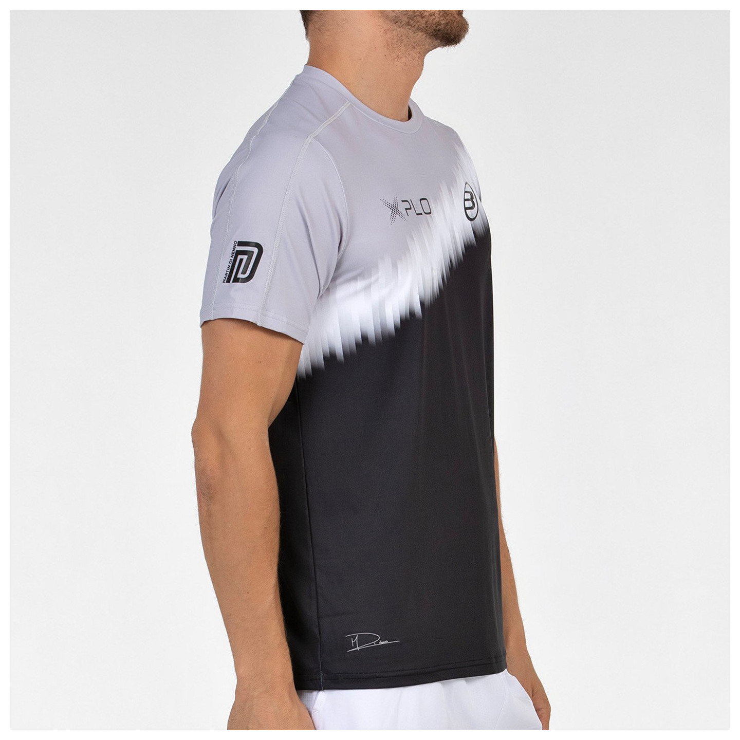 T-SHIRT BULLPADEL DI NENNO 25I NOIR