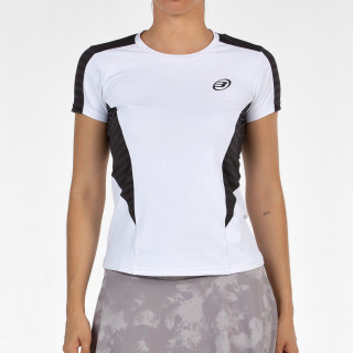 tienda de padel Madrid, tienda de padel online, tienda de padel españa, tienda de padel en linea, CAMISETA BULLPADEL DUMIA BLANC