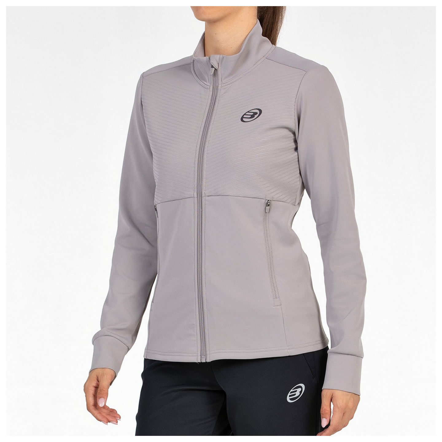 tienda de padel Madrid, tienda de padel online, tienda de padel españa, tienda de padel en linea, SUDADERA BULLPADEL ELEVO HUMO