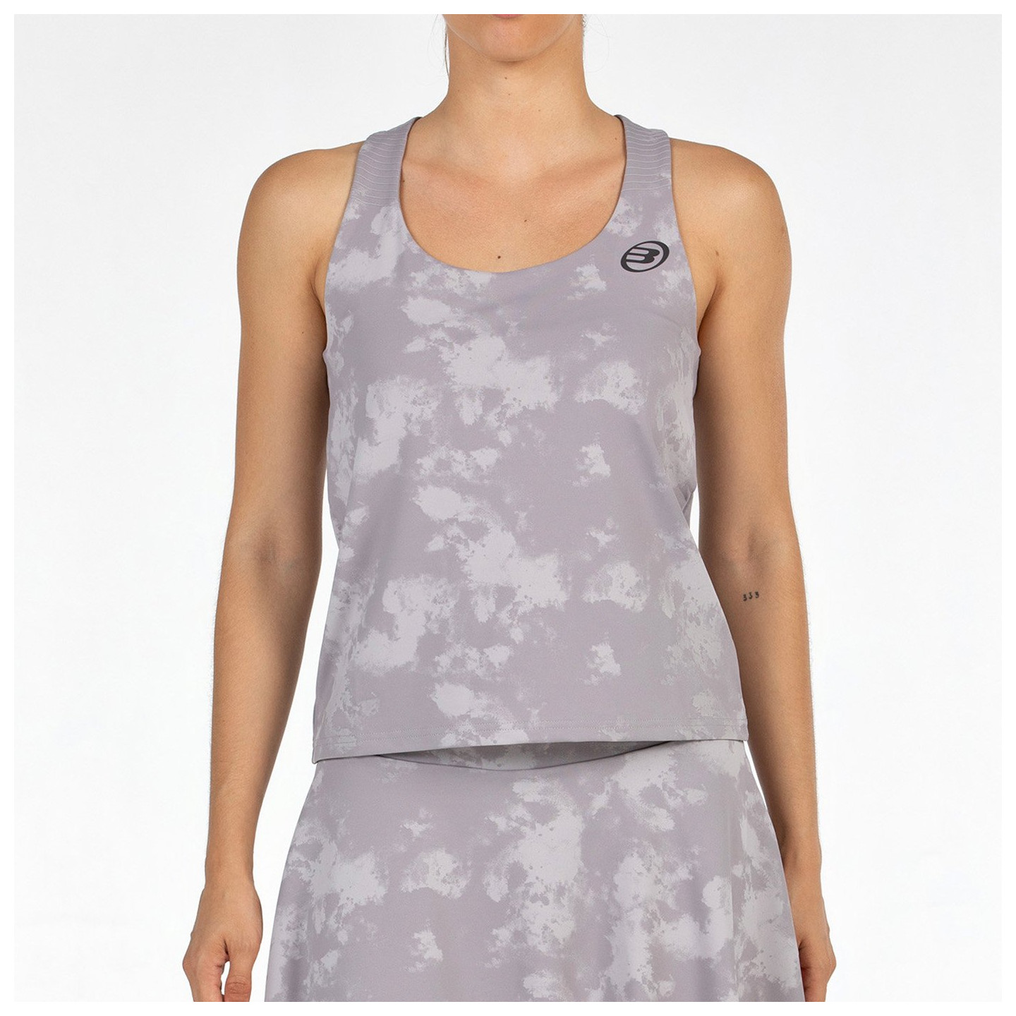 tienda de padel Madrid, tienda de padel online, tienda de padel españa, tienda de padel en linea, CAMISETA BULLPADEL EXORO HUMO