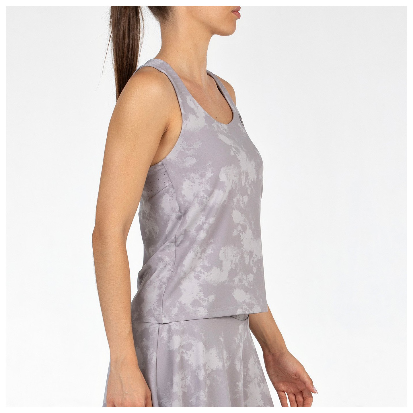 tienda de padel Madrid, tienda de padel online, tienda de padel españa, tienda de padel en linea, CAMISETA BULLPADEL EXORO HUMO