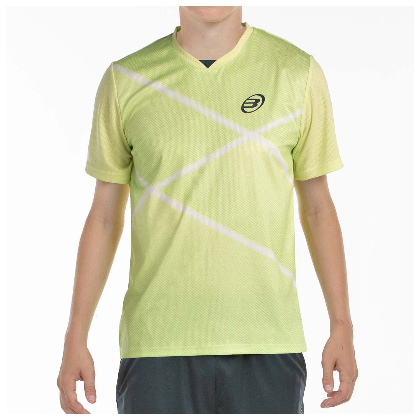 tienda de padel Madrid, tienda de padel online, tienda de padel españa, tienda de padel en linea, CAMISETA BULLPADEL LADRA J LIM