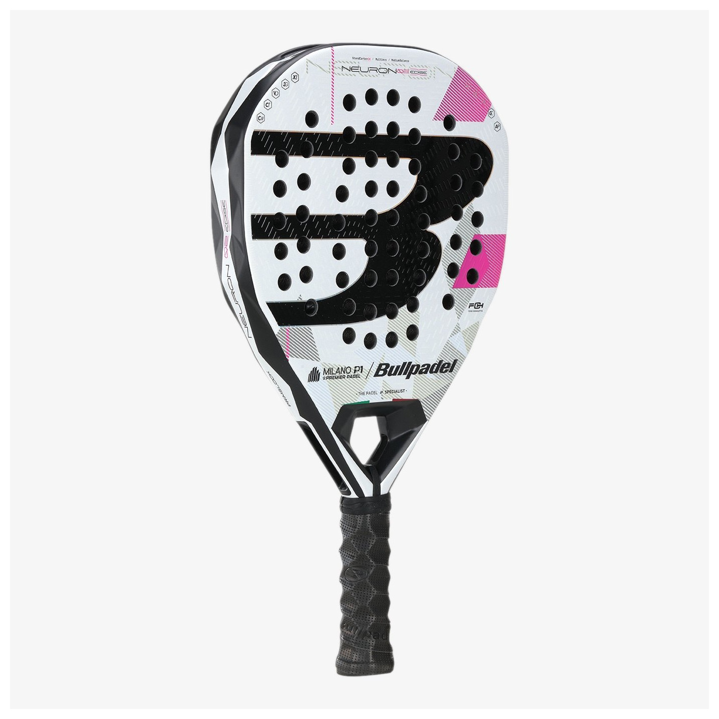 tienda de padel Madrid, tienda de padel online, tienda de padel españa, tienda de padel en linea, PALA BULLPADEL NEURON 02 EDGE 